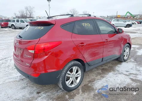 2012 Hyundai Tucson Gls from USA, damaged, VIN KM8JUCAC1CU352709
